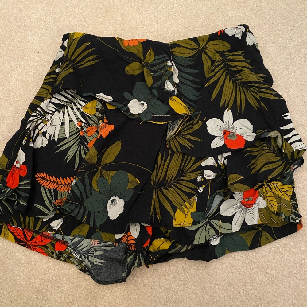 Zara tropical skort